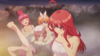 Fanservice with the Quintessential Quintuplets