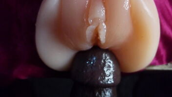 Close up of a big black cock with solo action and stepsister’s preference.