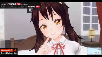 Get an immersive experience with ASMR and enjoy a xxx Japanese Hentai scene.