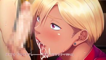 The Motion Anime: Hot cougar volleyball players in erotic game with blow job action. Oh yes!