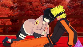 Hinata Naruto futanari hentai movies with oral pleasure and handjob