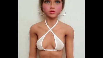 I make love to a pretty and lovely young sex doll.