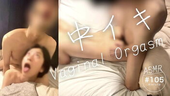 Beautiful Japanese wifey enjoys great sex and has an orgasm