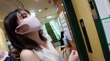 Beautiful Japanese amateur cries and gets cum inside her vagina in a private shooting.