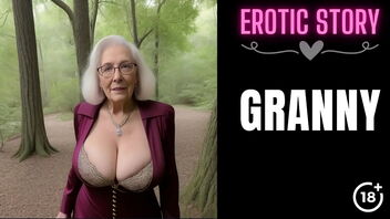 Step-grandma's hot summer: The erotic experience of a younger woman with an older woman in this MILF story.