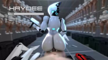 A compilation of 3D porn parody clips with the fabulous robot, Haydee.