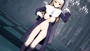 Fuwafuwazzz’s MMD dance performance