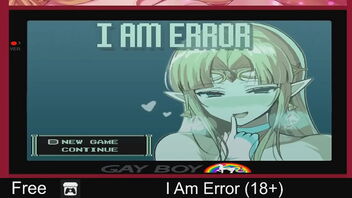 A retro style erotic game with a 2D mettle called I Am Error.