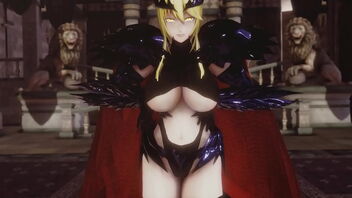 Artoria Pendragon, the MMD R18 conqueror, is back with a new alter.