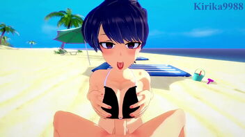 3 dimensional anime porn video with Shuuko Komi in intense activity